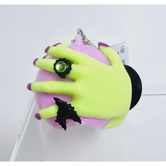 Witch Hand Glow n the Dark LightUp Crystal Ball Pocketbac Holder Bath Body Works - Picture 3 of 9